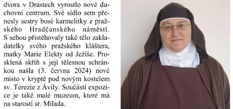 Rozhovor se sestrou Miladou o matce Elektě